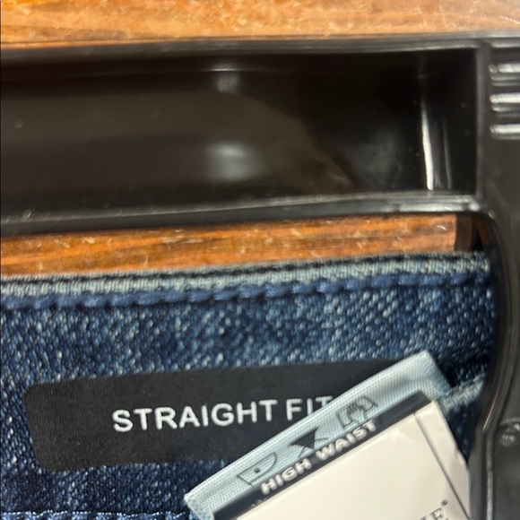 Dark Blue Straight Leg Jeans with Stud Accents - Judy Blue 881027 - Picture 5 of 8